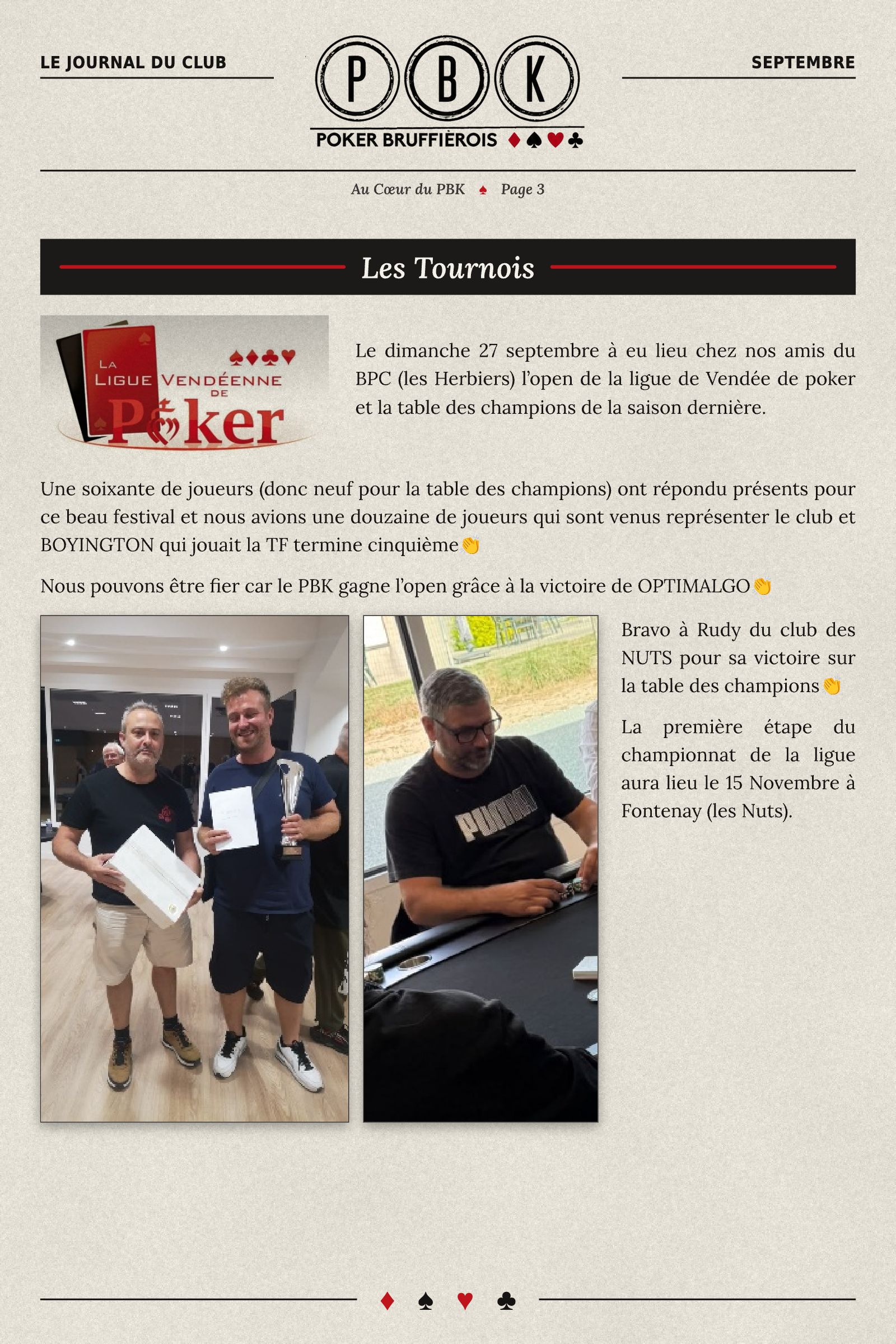 Page 3 sur 6 de « Au Coeur du PBK - Septembre 2026 »